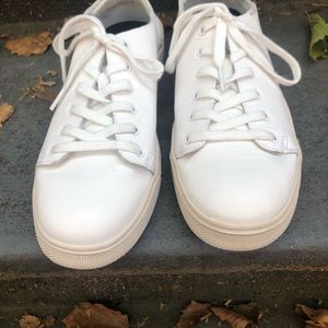 White Leather Women's TRVL LITE Low Sneakers